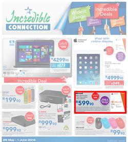 Incredible Connection: Incredible Deals (29 May - 1 Jun 2014), page 1