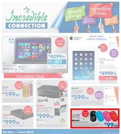 Incredible Connection: Incredible Deals (29 May - 1 Jun 2014), page 1