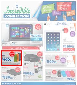 Incredible Connection: Incredible Deals (29 May - 1 Jun 2014), page 1