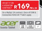 Acer Iconia Tablet-On A MyGig1 24 Contract