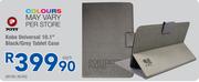 Port Kobe Universal 10.1" Black/Grey Tablet Case-Each