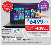 Lenovo G500 Touch Notebook- On A Mofaya MyGig1 24 Month Contract