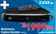 DSTV Multichoice Explora Decoder 86833