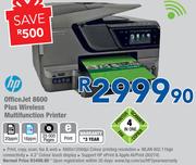 HP Office Jet 8600 Plus Wireless Multifunction Printer