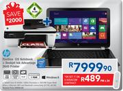 HP Pavilion CI5 Notebook+Deskjet Ink Advantage 2645 Printer