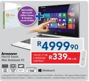 Lenovo Flex10 Touch Mini Notebook PC