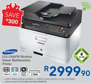 Samsung CLX-3305FW Wireless Colour Multifunction Printer