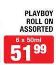 Playboy Roll On Assorted-6x50ml