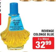 Revenge Cologne Blue-3x90ml
