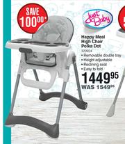 Special Just Baby Happy Meal High Chair Polka Dot m.guzzle .za