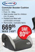 Bambino Commuter Booster Cushion