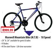 Maxwell Mountain Bike(M.T.B)-18 Speed