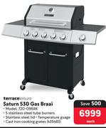 Terrace Leisure Saturn 530 Gas Braai 720-0968K
