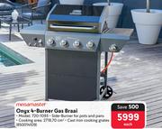 Megamaster Onyx 4 Burner Gas Braai 720-1093