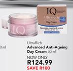 IQ UltraRich Advanced Anti-Ageing Day Cream-50ml