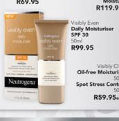 Neutrogena Visibly Even Daily Moisturiser SPF 30- 50ml