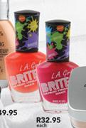 L.A. Girl Brite Nail Polish-Each