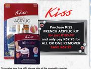 Broadway Impress Press-On Manicure Kiss French Acrylic Kit