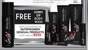Nutri Women Sensual Skinny Dip Shower Gel-200ml + Free Skinny Dip Body Wash
