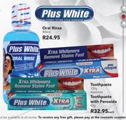 Plus White Oral Rinse-400ml