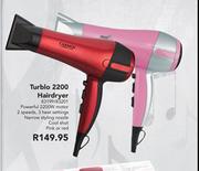 Carmen Turblo 2200 Hairdryer