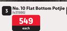 Camp Master No. 10 Flat Bottom Potjie 431986-Each