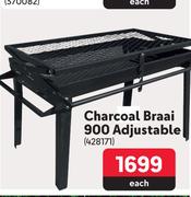 Charcoal Braai 900 Adjustable 428171-Each
