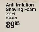 Bionike Defence Man Anti Irritation Shaving Foam-200ml