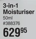Payot Optimale Homme 3 In 1 Moisturiser-50ml