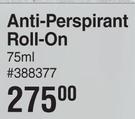 Payot Optimale Homme Anti Perspirant Roll On-75ml