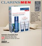 Clarins Men Hydration Essentials Pack-Per pack