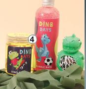 Dino Slime & Squishy Toy Bath Set (3 Piece) 440228-Per Set