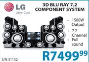 LG 3D Blu Ray 7.2 Component System