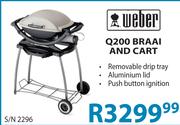 Weber Q200 Braai and Cart