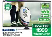 Samsung 50" LED Smart TV UA50JU6400