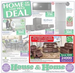 House & Home : Low Price Deal (22 Sep - 27 Sep 2015), page 1