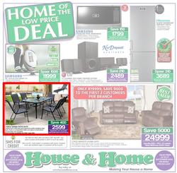 House & Home : Low Price Deal (22 Sep - 27 Sep 2015), page 1