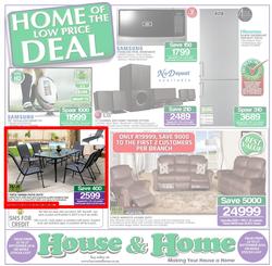 House & Home : Low Price Deal (22 Sep - 27 Sep 2015), page 1