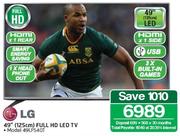 LG 49" Full HD LED TV 49LF540T
