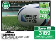 Telefunken 32" Full HD Smart LED TV TLEDDS-32FHD