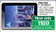 Proline 7" 3G Tablet