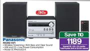 Panasonic Micro HiFi SC-PM250GS-K