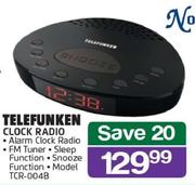 Telefunken Clock Radio TCR-004B