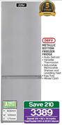 Defy 225Ltr Metallic Bottom Freezer Fridge C240