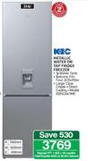 KIC 314Ltr Metallic Water on Tap Fridge Freezer KBF634/1ME