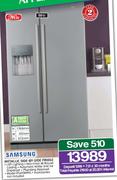 Samsung 501Ltr Metallic Side-by-Side Fridge RSA1DHMG