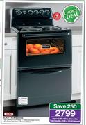 Defy Black 4 Plate Stove DSS506