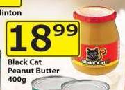 Black Cat Peanut Butter-400g