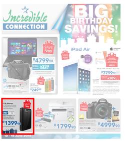 Incredible Connection : Big Birthday Savings! (12 Jun - 15 Jun 2014), page 1