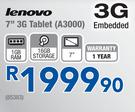 Lenovo 7" 3G Tablet(A3000)